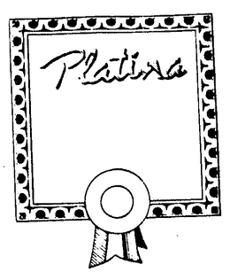 PLATINA trademark