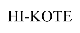 HI-KOTE trademark