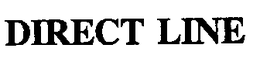 DIRECT LINE trademark