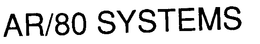 AR/80 SYSTEMS trademark