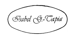 ISABEL G. TAPIA trademark