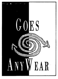 GOES ANYWEAR trademark