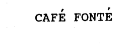 CAFE FONTE trademark