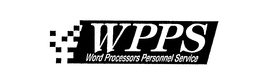 WPPS WORD PROCESSORS PERSONNEL SERVICE trademark