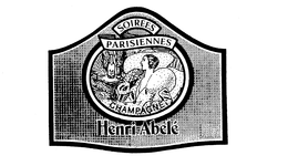 SOIREES PARISIENNES CHAMPAGNE HENRI ABELE trademark