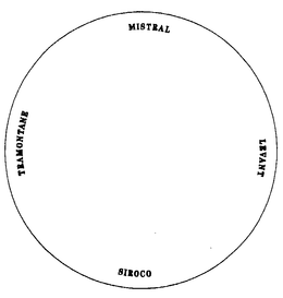 MISTRAL LEVANT SIROCO TRAMONTANE trademark