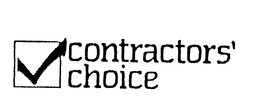 CONTRACTORS' CHOICE trademark