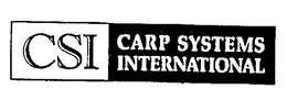 CSI CARP SYSTEMS INTERNATIONAL trademark