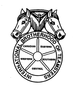 INTERNATIONAL BROTHERHOOD OF TEAMSTERS CANADIAN EASTERN WESTERN SOUTHERN CENTRAL trademark