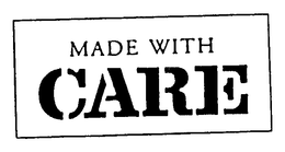 MADE WITH CARE trademark