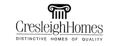 CRESLEIGH HOMES DISTINCTIVE HOMES OF QUALITY trademark