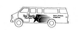 STAR SHUTTLE PHONE NUMBER AIRPORT. DOWNTOWN. AROUND TOWN trademark