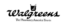 WALGREENS THE PHARMACY AMERICA TRUSTS trademark