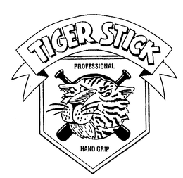 TIGER STICK PROFESSIONAL HAND GRIP trademark