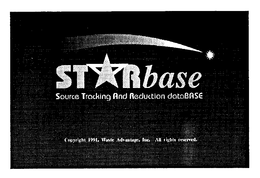 STARBASE SOURCE TRACKING AND REDUCTION DATABASE trademark