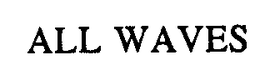 ALL WAVES trademark