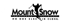 MOUNT SNOW SOUTHERN VERMONT NO ONE ELSE IS CLOSE. trademark