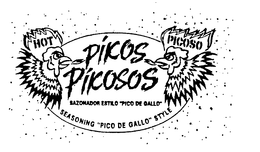 PIKOS PIKOSOS HOT PICOSO SAZONADOR ESTILO "PICO DE GALLO" SEASONING "PICO DE GALLO" STYLE trademark