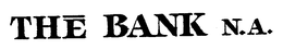 THE BANK N.A. trademark