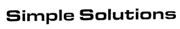 SIMPLE SOLUTIONS trademark