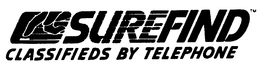 SUREFIND CLASSIFIEDS BY TELEPHONE trademark