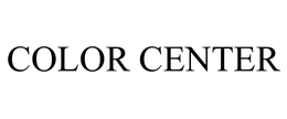 COLOR CENTER trademark