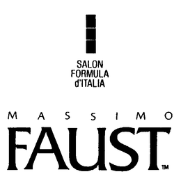 SALON FORMULA D'ITALIA MASSIMO FAUST trademark