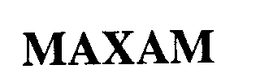 MAXAM trademark