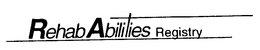 REHABABILITIES REGISTRY trademark