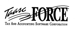 TAASC FORCE TAX AND ACCOUNTING SOFTWARE CORPORATION trademark