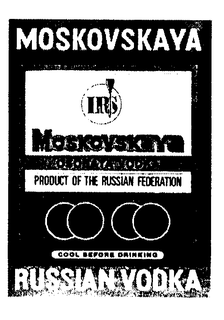 MOSKOVSKAYA OSOBAYA VODKA RUSSIAN VODKA trademark