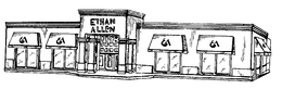 ETHAN ALLEN EA trademark