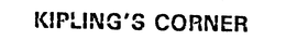 KIPLING'S CORNER trademark