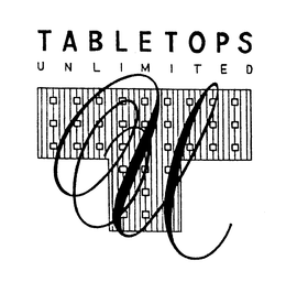 TABLETOPS UNLIMITED TU trademark