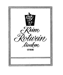 KRIM ROTWEIN TROCKEN CYXOE trademark