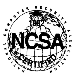 NATIONAL COMPUTER SECURITY ASSOCIATION NCSA CERTIFIED trademark