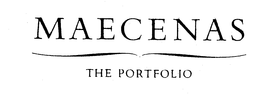 MAECENAS THE PORTFOLIO trademark