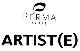 P PERMA PARIS ARTIST(E) trademark