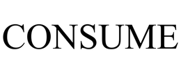 CONSUME trademark
