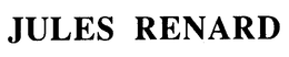 JULES RENARD trademark