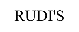 RUDI'S trademark