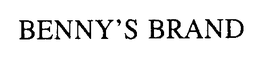 BENNY'S BRAND trademark