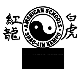 AMERICAN SCHOOLS SHAO-LIN KEMPO trademark