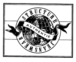 STRUCTURE AUTHENTIC JEANSWEAR trademark
