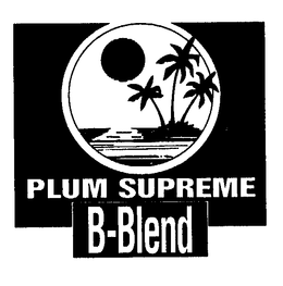 PLUM SUPREME B-BLEND trademark
