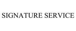 SIGNATURE SERVICE trademark