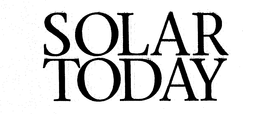 SOLAR TODAY trademark