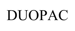 DUOPAC trademark