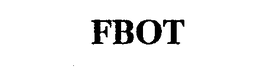 FBOT trademark