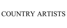 COUNTRY ARTISTS trademark
